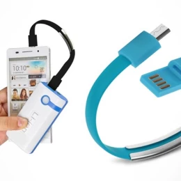 ΚΑΛΩΔΙΟ ΦΟΡΤΙΣΗΣ ΒΡΑΧΙΟΛΙ ΑΠΟ USB ΣΕ MICRO USB OEM 103866 (Thumb 5)