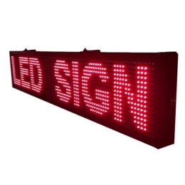 ΗΛΕΚΤΡΟΝΙΚΗ ΚΥΛΙΟΜΕΝΗ ΠΙΝΑΚΙΔΑ LED 100 x 19cm (Thumb 1)