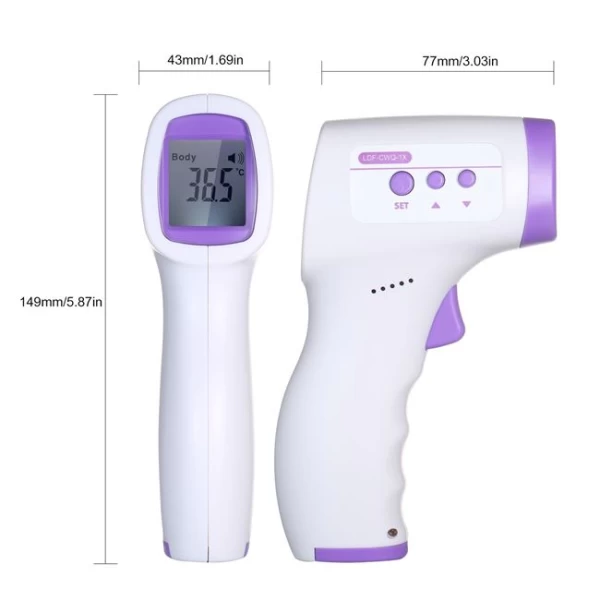 CleverTherm  Νέο Πιστοποιημένο Θερμόμετρο Υπερύθρων Μετώπου Ιατρικό  100% Ακρίβεια  Άμ