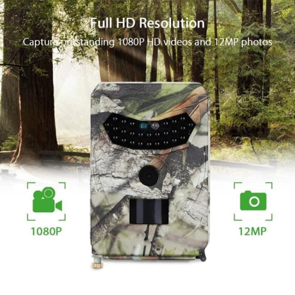 Clever SecurityCam  Αυτόνομη HD κυνηγητική κάμερα καταγραφής νυκτός με στεγανότητα IP56-