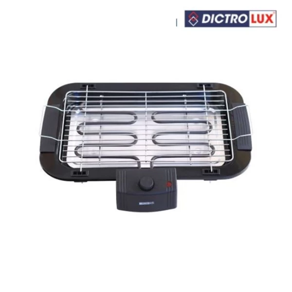 Ηλεκτρική ψηστιέρα με θερμοστάτη 2000W 892904 DICTRO LUX (Preview 1)