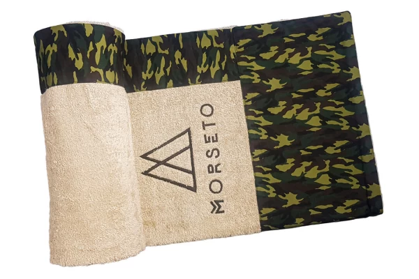 Πετσέτα Θαλάσσης MORSETO Luxury Beige Camo 160 x 75cm (Preview 1)
