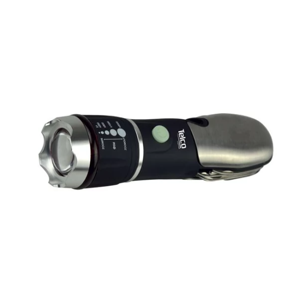 Φακός - Πολυεργαλείο Μαύρος με Ασημί 100Lumens RL-FL 01  (Preview 1)