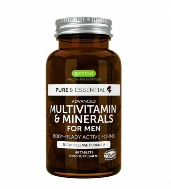 Πολυβιταμίνες Για άντρες Multivitamin & Minerals Igennus 60 tabs (Preview 1)