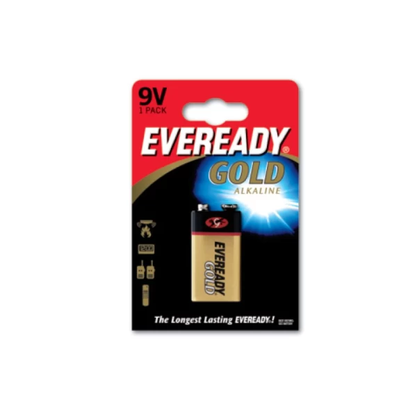  Αλκαλική Μπαταρία EVEREADY 9V 1 τεμάχιο (Preview 1)