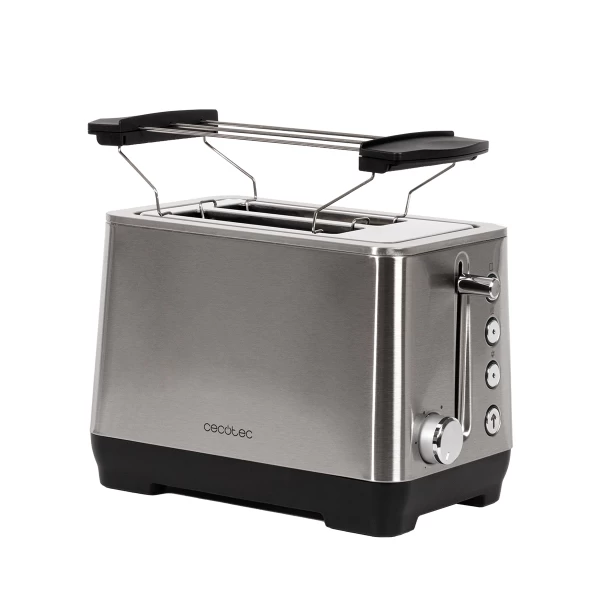 BigToast Extra Double CEC-03084 Φρυγανιέρα 2 Θέσεων 1000 W Inox (Preview 1)