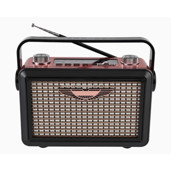 3 Ραδιόφωνο Retro Επαναφορτιζόμενο USB/SD/Mp3 Player/Bluetooth/FM/AM/SW (Preview 1)