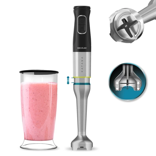 Katana 12 Jar B CEC-03964 Ραβδομπλέντερ Με Ανοξείδωτη Ράβδο 1200 W Ασημί (Preview 1)