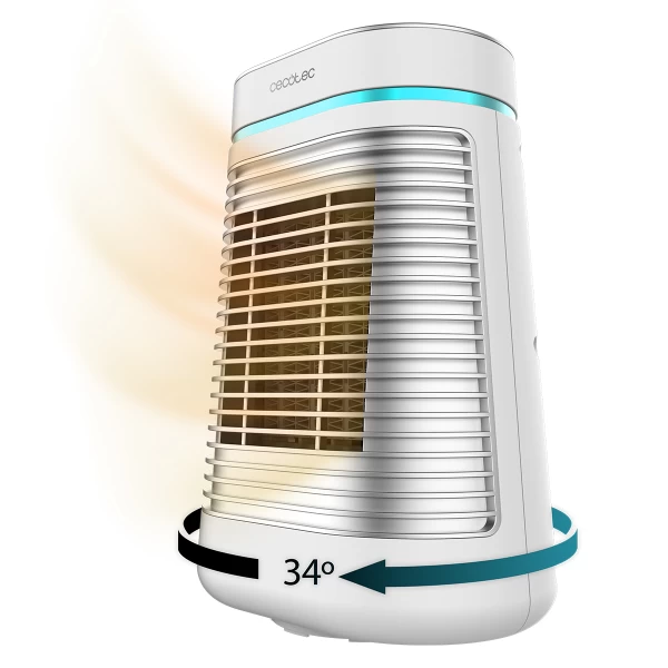 READYWARM 1550 MAX CERAMIC ROTATE SMART WHITE CEC-08274 Αερόθερμο Δαπέδου 1500W Κεραμικό μ