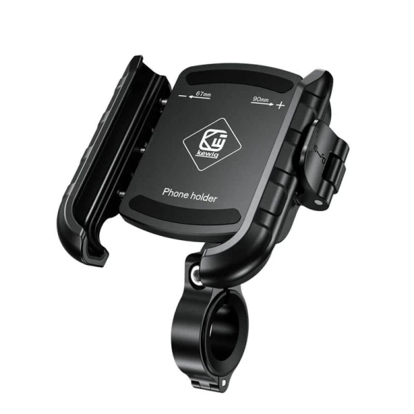  Kewig M8SP-J Αντικραδασμική Περιστρεφόμενη Βάση Κινητού 4 έως 7 για Μηχανή/Ποδήλατο Αλουμ