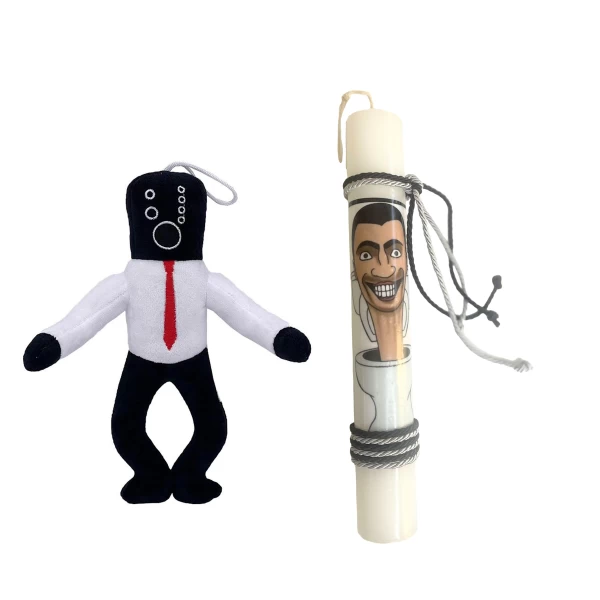  Παιχνιδολαμπάδα Skibidi Toilet Large Speakerman ΣΕΤ 25x3cm (Preview 1)