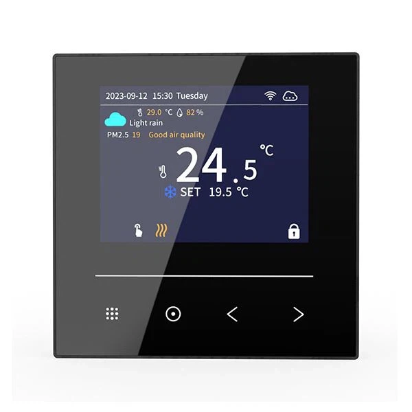  Hysen HYT002 WIFI Ψηφιακός Θερμοστάτης Smart για Αέριο/Πετρέλαιο (Έγχρωμη Led Οθόνη Αφής/