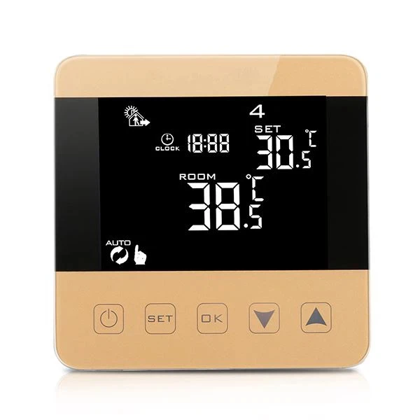  Hysen HY08 Ψηφιακός Θερμοστάτης WiFi Smart για Αέριο/Πετρέλαιο (3A/Οθόνη Αφής/Φωνητικές Ε