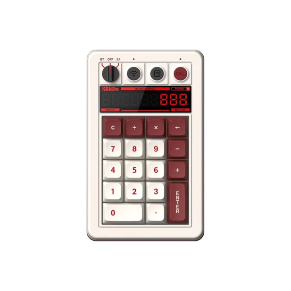  8BitDo Retro 18 Mechanical Numpad 2.4G/USB/Bluetooth Fami Edition (Preview 1)