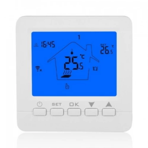  Έξυπνος Θερμοστάτης καλοριφέρ Smart WiFi & Internet control Hysen HY02-B05 (Preview 1)