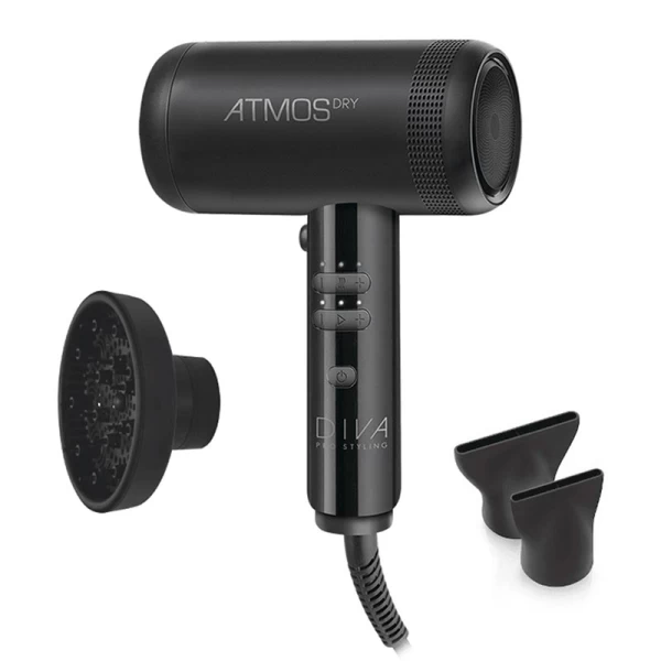 ATMOS DRY (ATM001) ECO Επαγγελματικό Πιστολάκι Μαλλιών Με Στενό Μαγνητικό Στόμιο & Φυσούνα