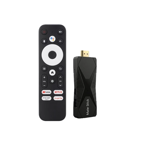  X96Q Mate Stick - Smart TV Stick Android 4K –  με WiFi 5GHz & Bluetooth (2GB/16GB) (Previ