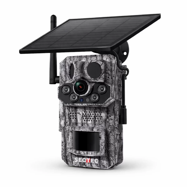  Sectec ST-HC808 Κάμερα με Live Video, GPS και Ηλιακό Πάνελ για Αγρότες και Μελισσοκόμους 