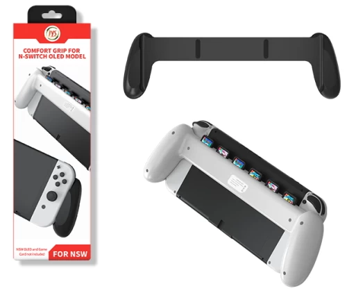  JYS NS217 Handle Grip Χειρολαβή για Nintendo Switch OLED(ΜΑΥΡΟ) (Preview 1)