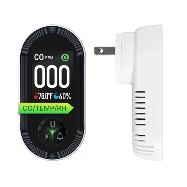  Ανιχνευτής Μονοξειδίου Άνθρακα Plug-In 3-σε-1 με Οθόνη HD (Preview 1)