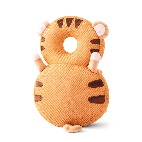  Giggles and Co. Προστατευτικό Μαξιλάρι Κεφαλιού Μωρού Orange Tiger Mesh (5 έως 48 μηνών) 