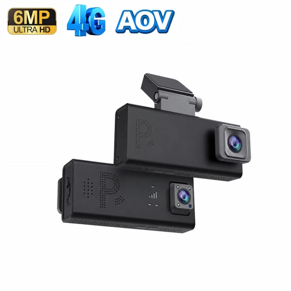  Sectec CC10 Διπλή 4G Κάμερα Ασφαλείας Αυτοκινήτου με GPS, Dual Radar, Live Video & 24/7 P