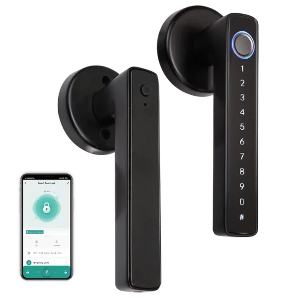  MOES Smart Door Lock με Δακτυλικό Αποτύπωμα & Κωδικό Bluetooth (Preview 1)