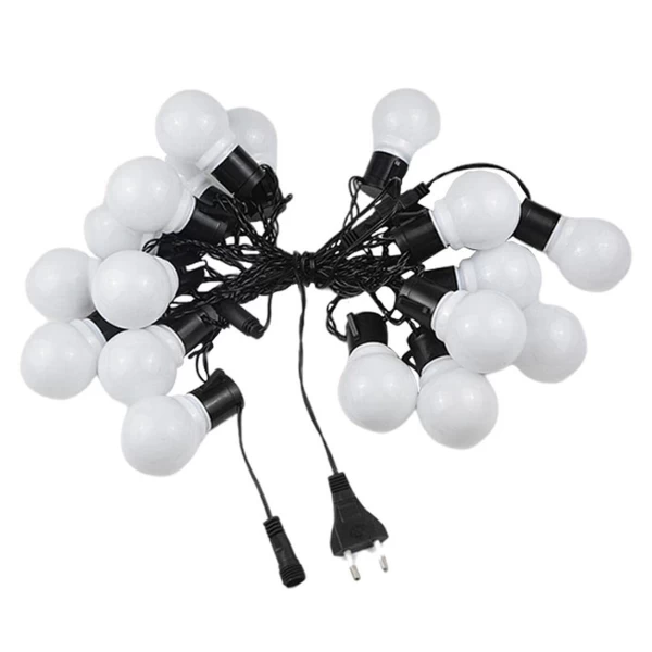 VenCore 7042-10007 - String Bulb Lights 5m 20 Bulbs 2200K - Χριστουγεννιάτικη Γιρλάντα με 