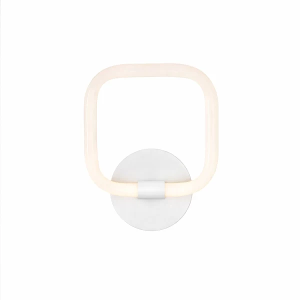 VenCore Seren White 6093-20062 - Μοντέρνο Επιτοίχιο Φωτιστικό Απλίκα LED 12W Λευκό Αλουμίν