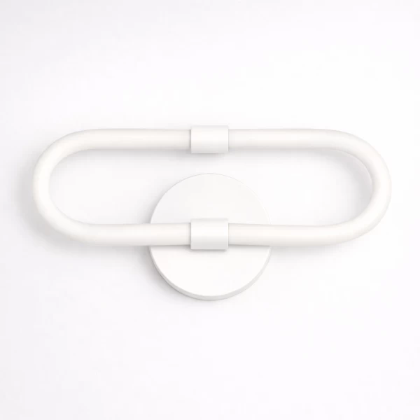 VenCore Circa White 6093-20066 - Μοντέρνο Επιτοίχιο Φωτιστικό Απλίκα LED 12W Λευκό Αλουμίν