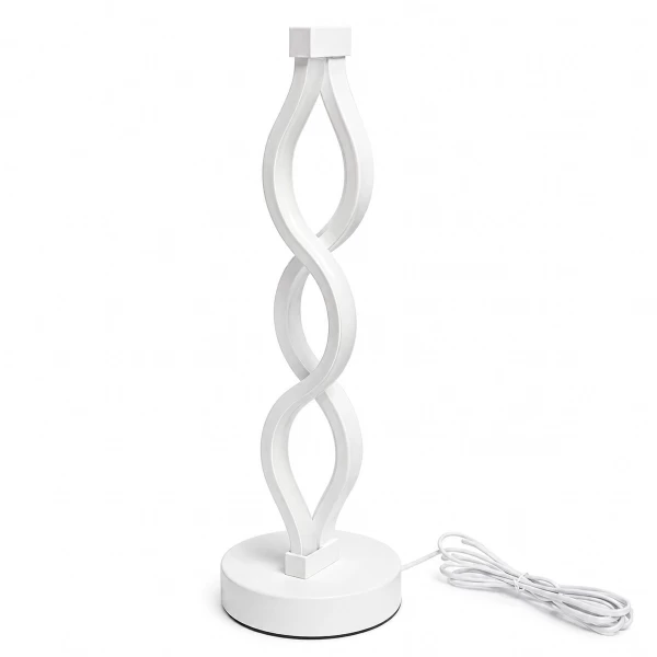 VenCore Heliora White 2792-20010 - Μοντέρνο Επιτραπέζιο Φωτιστικό LED USB 8W 5 Volt Λευκό 