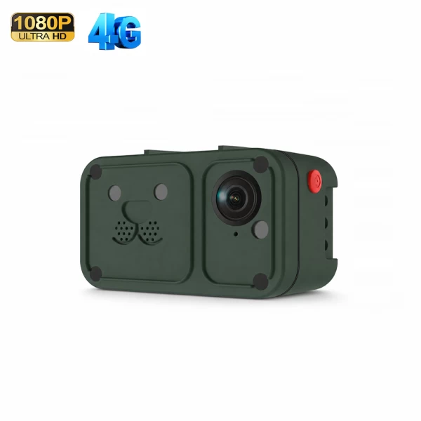  Sectec ST-PC05 4G Κάμερα με Κολάρο για Κατοικίδια με GPS, SIM, AI Tracking και Αμφίδρομη 
