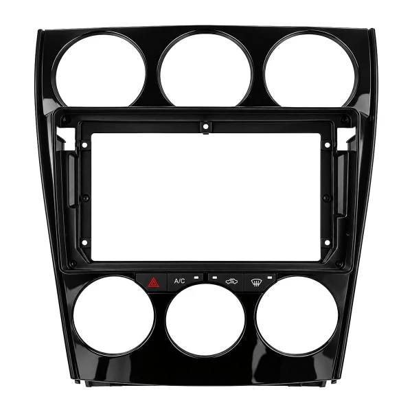VenCore 3550-0263B - Πρόσοψη 9 με Καλωδίωση & CANbus Box για Mazda 6 2002-2008 – Μαύρη