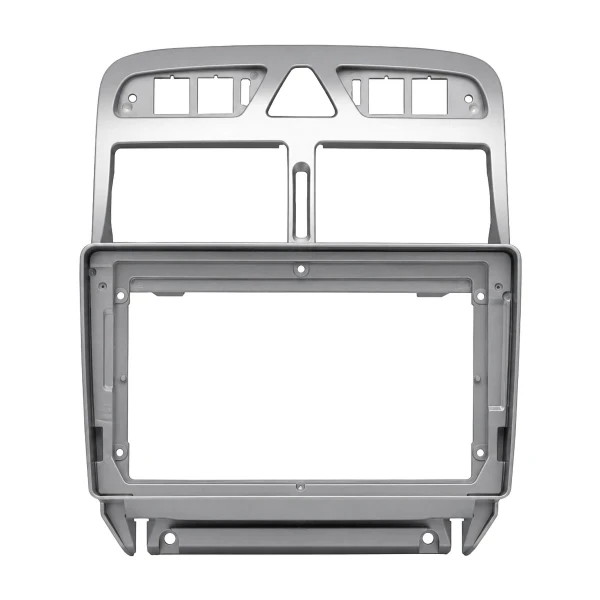 VenCore 3550-0655S - Πρόσοψη 9 με Καλωδίωση & CANbus Box για Peugeot 307 2002-2008 – Ασημί
