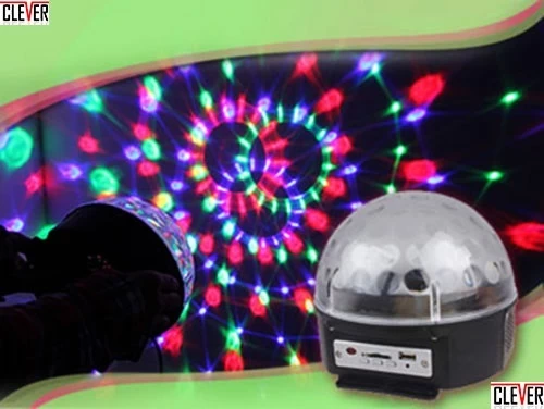 ΦΩΤΟΡΥΘΜΙΚΗ DISCO ΜΠΑΛΑ & ΑΝΑΠΑΡΑΓΩΓΗ MP3 ΑΠΟ ΘΥΡΕΣ USB - SD (Preview 1)