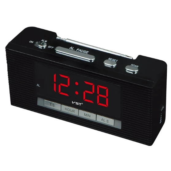 Επιτραπέζιο ρολόι ξυπνητήρι ρεύματος με μεγάλα ψηφία