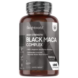 Συμπλήρωμα Black Maca Complex 5000mg Weightworld 180caps