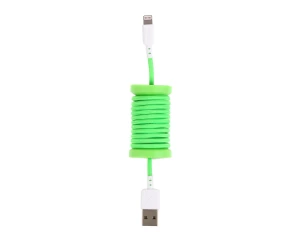 PHILO ΚΑΛΩΔΙΟ USB - LIGHTNING - 1M (PH004GR) - GREEN