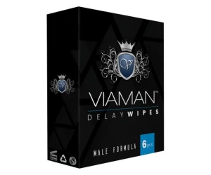 Viaman Delay Wipes 6 τμχ 