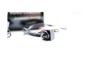 Αόρατη κάμερα παρακολούθησης με ήχο pinhole 480 tvline και 90 ° άνοιγμα γωνίας και με διαφραγμα F2.8 OEM