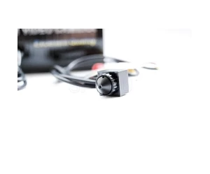 Αόρατη κάμερα παρακολούθησης με ήχο pinhole 480 tvline και 90 ° άνοιγμα γωνίας και με διαφ