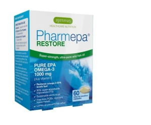 Συμπλήρωμα διατροφής Ω3 Με 90% Καθαρό EPA Για Εντατική Υποστήριξη Της Υγείας Pharmepa Restore (60 Caps)igennus