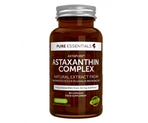 Pure Essentials AstaPure Astaxanthin Complex (90 caps) iGennus - Συμπλήρωμα διατροφής 4mg Ασταξανθίνης από 42mg AstaPure