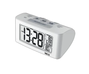 Έξυπνο ψηφιακό επιτραπέζιο ρολόι με ξυπνητήρι και ένδειξη ημερομηνίας και θερμοκρασίας Telco mod.E0117S