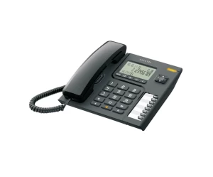 Ενσύρματο Σταθερό Τηλέφωνο T76 Χρώμα Μαύρο Alcatel
