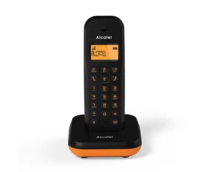Ασύρματο τηλέφωνο με αναγνώριση κλήσης Μαύρο Dect E155 ALCATEL