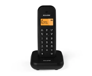  Ασύρματο τηλέφωνο με αναγνώριση κλήσης Μαύρο Dect E195 ALCATEL
