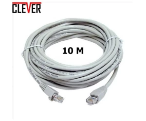 Καλώδιο δικτύου Ethernet CAT5E 10μ - Εσωτερικού + Εξωτερικού Χώρου με φις RG 45 ΟΕΜ