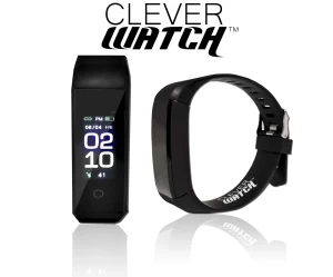 CleverWatch V1  Smartwatch με Θερμόμετρο  Πιεσόμετρο  Οξύμετρο  Παλμογράφο  Ανάλυση Ποιότητας Ύπνου  Θερμιδομετρητή  Βηματομετρητή  Ελληνικό μενού εφαρμογής  Ακρίβεια 100% Μεγάλη Αυτονομία