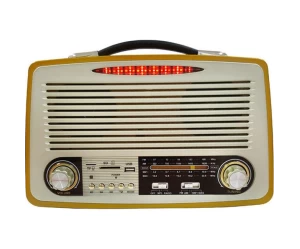 Ραδιόφωνο Retro Επαναφορτιζόμενο USB/SD Mp3 Player/Bluetooth/FM/AM/SW1/SW2
